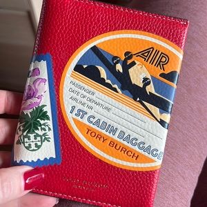 NWT Tory Burch leather passport wallet